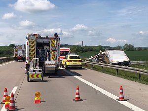 Folgenschwerer Unfall auf der A 38