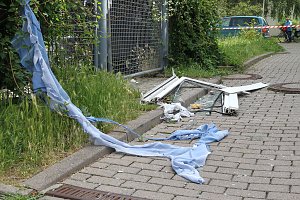 Explosion in Bad Langensalza