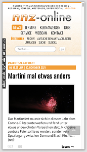 altes mobil Layout