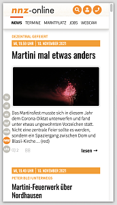 neues mobil Layout