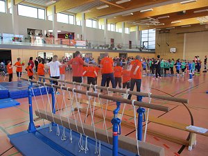 Inklusionssportfest in der Oostkamphalle