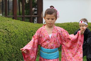 Kodomo No Hi, das Kinderfest, heute Nachmittag im Japanischen Garten