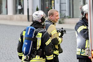 Feuerwehreinsatz in der Innenstadt von Bad Langensalza