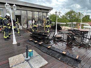 Einsatz der Bad Langensalzaer Feuerwehr