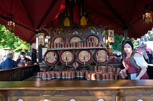 Ritterspektakel auf der Ronneburg zum Pfingstsamstag
