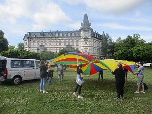 Der "Revolution Train" kann in Mühlhausen besucht werden