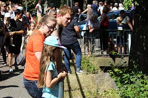 Am Start und an der Strecke des Entenrennens 2022