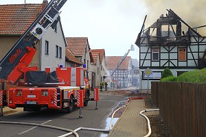 Gro&szlig;brand in Bothenheilingen