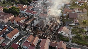 Der Tag nach dem Gro&szlig;brand in Bothenheilingen