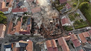 Der Tag nach dem Gro&szlig;brand in Bothenheilingen
