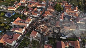 Der Tag nach dem Gro&szlig;brand in Bothenheilingen