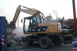 Der Tag nach dem Gro&szlig;brand in Bothenheilingen