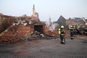 Der Tag nach dem Gro&szlig;brand in Bothenheilingen