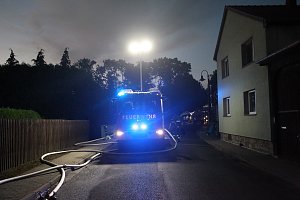 Der Tag nach dem Gro&szlig;brand in Bothenheilingen