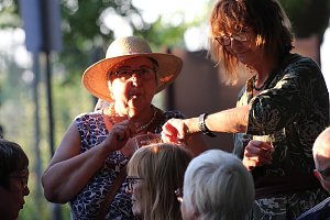 Extralange Sommerlaune gestern Abend in Bad Langensalza