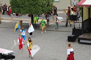 Er&ouml;ffnung des 28. Mittelalterstadtfestes in Bad Langensalza
