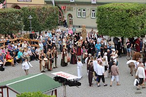 Er&ouml;ffnung des 28. Mittelalterstadtfestes in Bad Langensalza