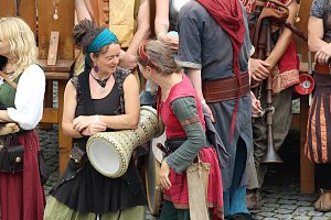 Er&ouml;ffnung des 28. Mittelalterstadtfestes in Bad Langensalza
