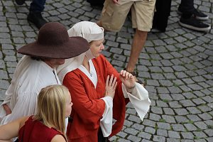 Er&ouml;ffnung des 28. Mittelalterstadtfestes in Bad Langensalza