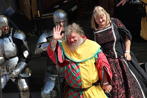 Mit einem phantastischen Spektakel und die Verabschiedung aller Akteure, endete das 28. Mittelalterfest von Bad Langensalza