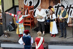 Mit einem phantastischen Spektakel und die Verabschiedung aller Akteure, endete das 28. Mittelalterfest von Bad Langensalza