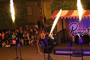 Atemberaubendes Feuerspektakel auf dem T&ouml;pfermarkt in Bad Langensalza