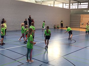 Zweifelderball-Turnier in der Salza Halle