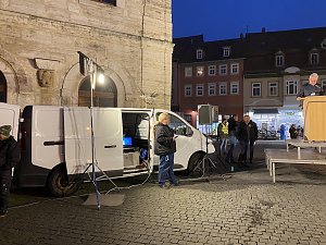 Dritte Kundgebung gegen die Energiepolitik der Bundesregierung in Bad Langensalza 