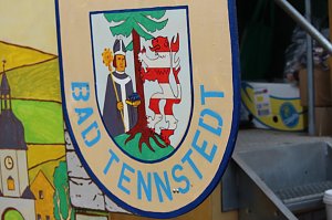 Fr&ouml;hlichbunter Karnevalsumzug in und um Bad Langensalza