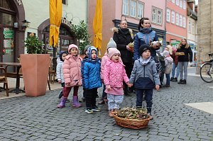 Fr&uuml;hjahrsputz am Bad Langensalzaer Rathaus