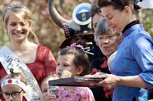 Impressionen vom Hanami 2023 in Bad Langensalza