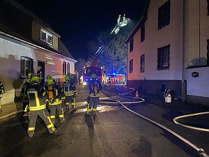 Schornsteinbrand in Niederspier (Archiv)