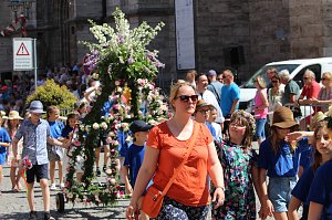 Feierliche Stimmung beim 210. Brunnenfest in Bad Langensalza