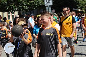 Feierliche Stimmung beim 210. Brunnenfest in Bad Langensalza
