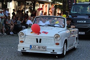 Feierliche Stimmung beim 210. Brunnenfest in Bad Langensalza