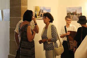 Vernissage zu "Impressionen aus den Partnerst&auml;dten"