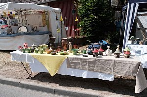 Peter Blei auf dem 31. Kunstmarkt in Friedrichsrode