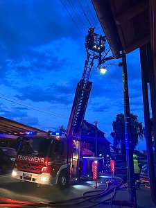 Brand in Oberdorla