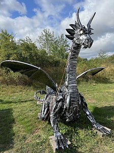 Drachen-Alarm am Sundh&auml;user Kiesteich