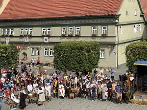 Er&ouml;ffnung des 29. Mittelalterstadtfestes in Bad Langensalza