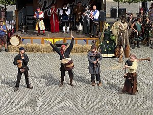 Er&ouml;ffnung des 29. Mittelalterstadtfestes in Bad Langensalza