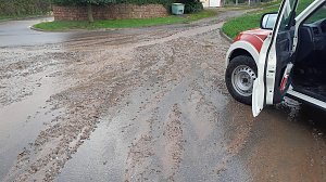 Sch&auml;den der Unwetter gestern und heute Morgen