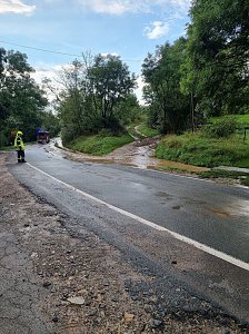 Sch&auml;den der Unwetter gestern und heute Morgen