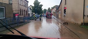 Sch&auml;den der Unwetter gestern und heute Morgen