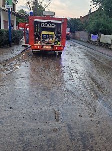 Sch&auml;den der Unwetter gestern und heute Morgen