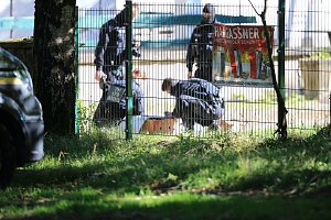 Polizeieinsatz am Hufhaus