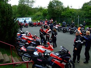 Hondafreunde treffen sich