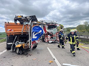 Unfall mit Todesfolge auf der Autobahn