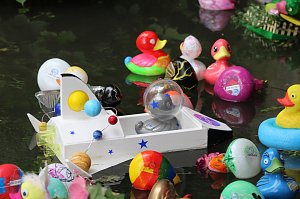 Entenrennen 2025 in Bad Langensalza 