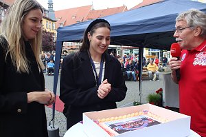 Empfang der Europacup-Siegerinnen in Bad Langensalza